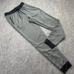 Under Armour Sportstyle Elite Tapered Pants Men M Gray 31" 1290261 b077